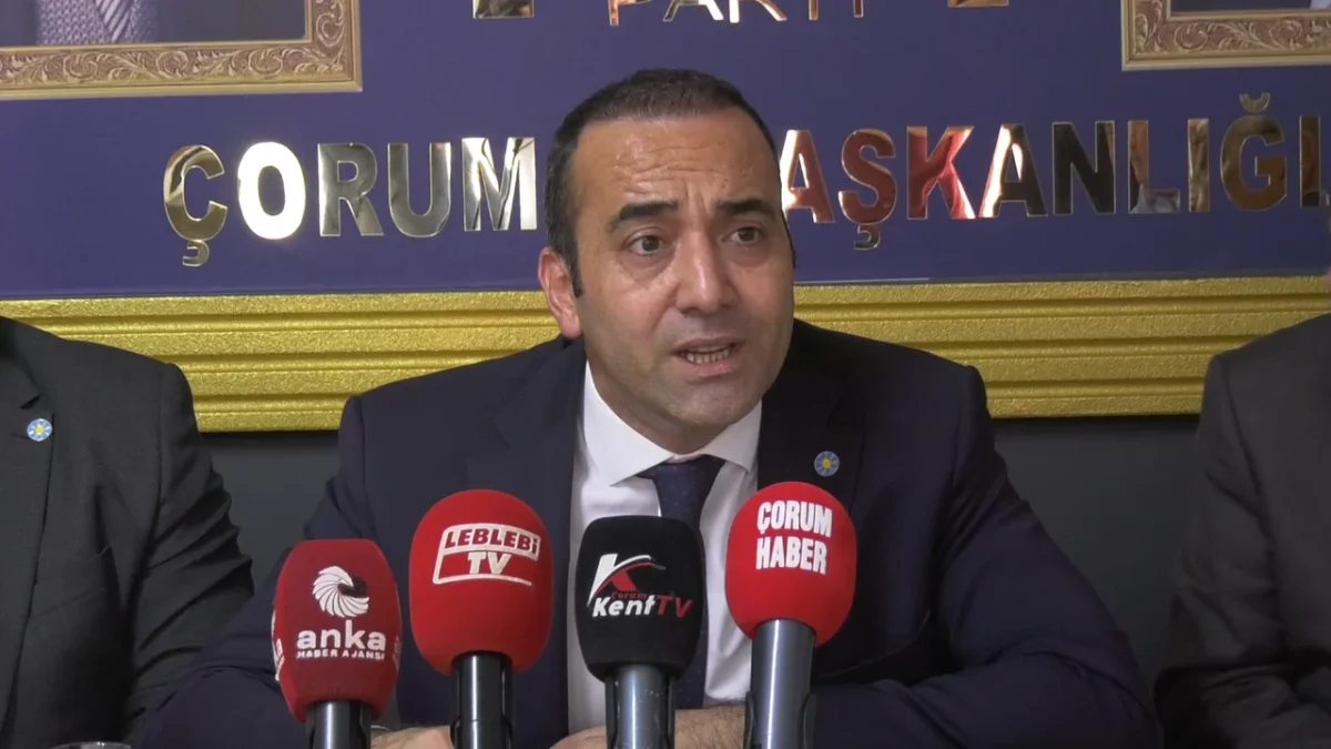 İYİ Partili Yılmaz Çorum’dan İktidara Yüklendi: “Devlet Çiftçiye Olan Borcunu Acilen Ödesin”