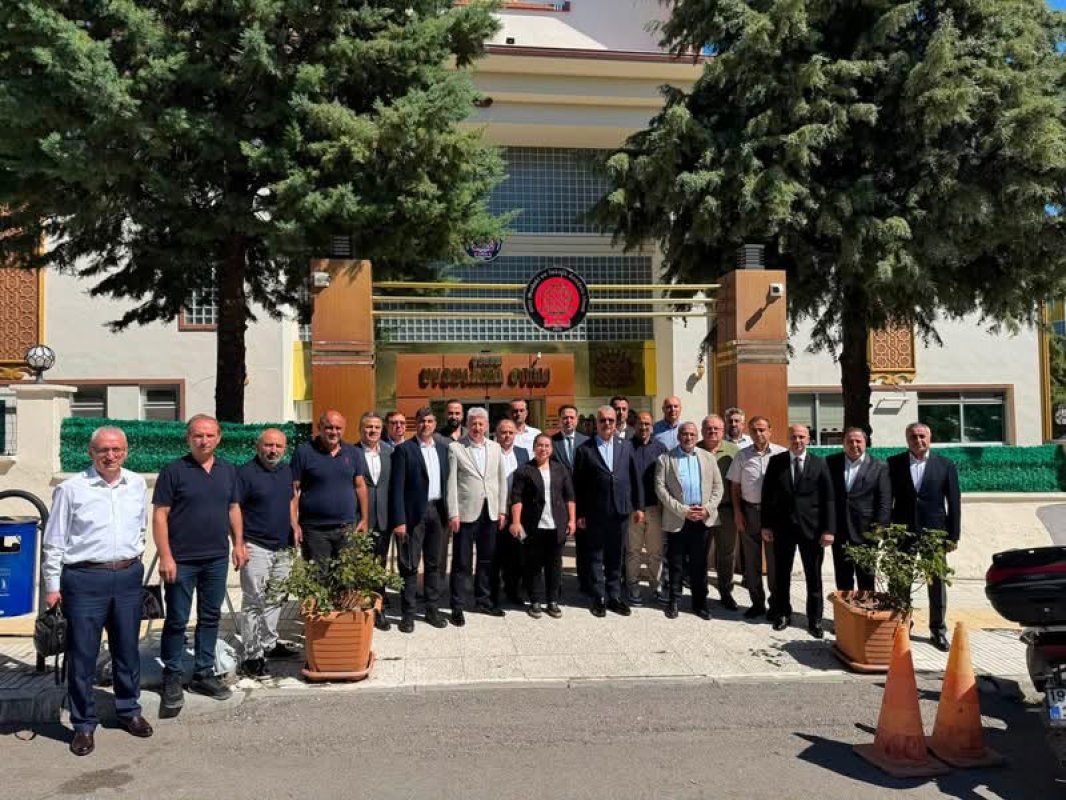 Milletvekili Ahlatcı Çorum’da Kurum Müdürleriyle Bir Araya Geldi