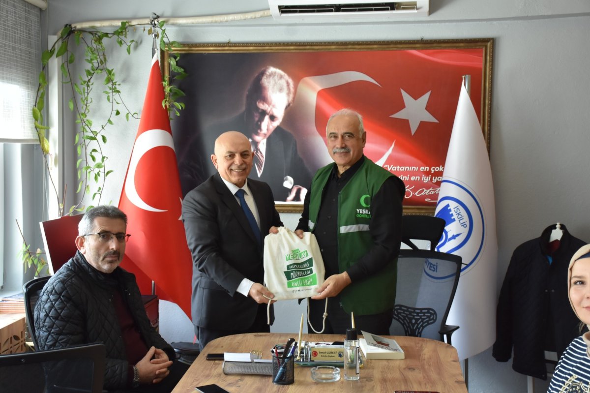 Yeşilay Haftası Kapsamında Belediye Başkanı Çizikci’ye Ziyaret