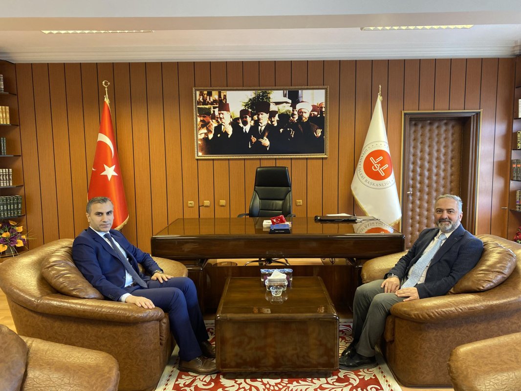 Osmancık Kaymakamı Furkan Duman’dan İl Müftülüğü’ne Nezaket Ziyareti