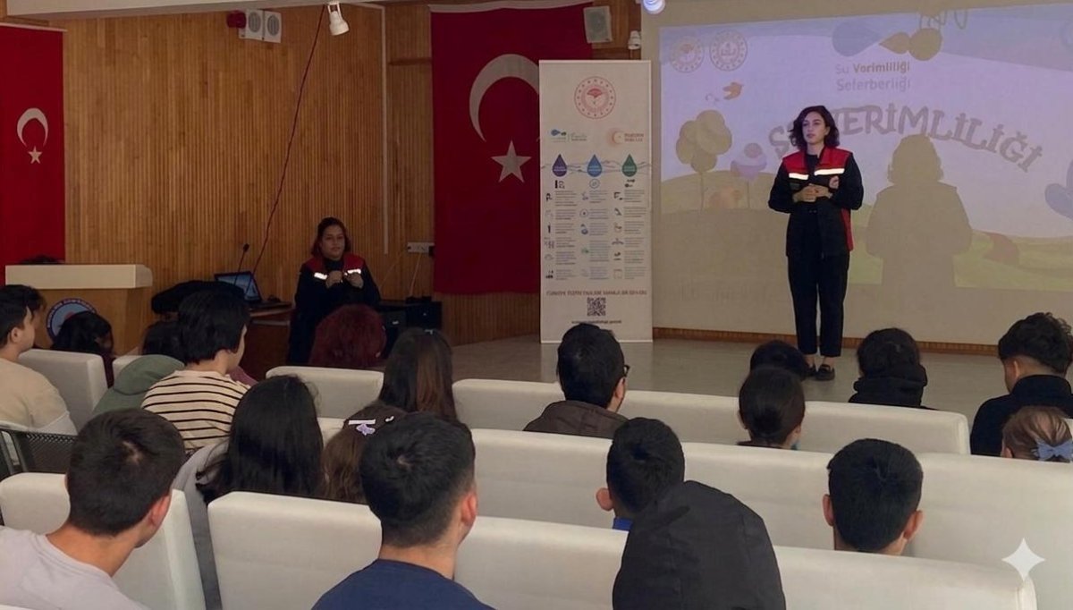 Çorum'da "Su Verimliliği Seferberliği": Geleceğin Teminatı Gençlere Su Bilinci Aşılanıyor