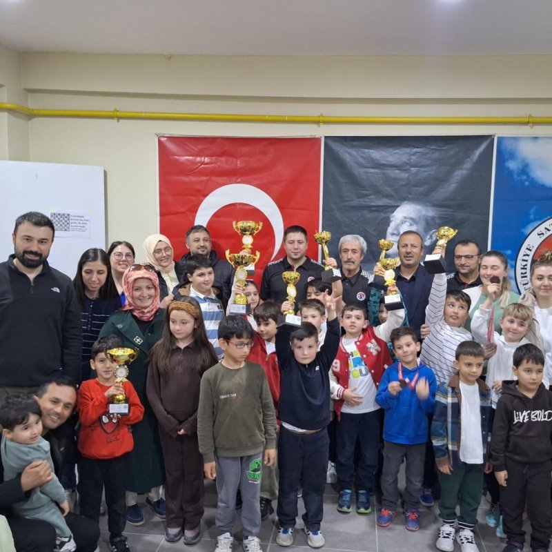 23 Nisan Satranç Turnuvası Heyecanı Sona Erdi