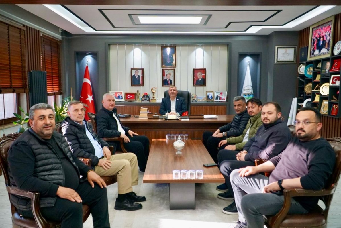 Osmancık Belediye Başkanı Ahmet Gelgör’e Giresun Heyetinden Ziyaret