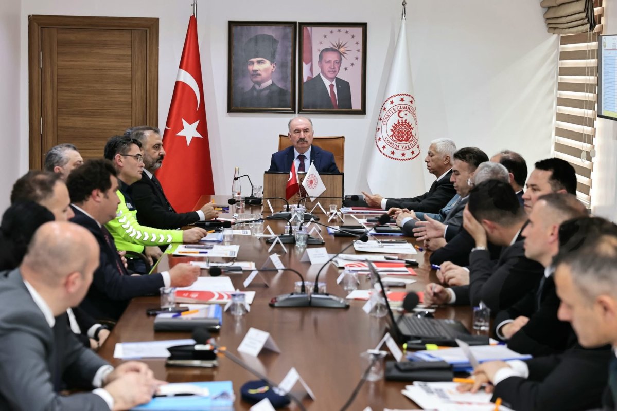 Çorum'da Okul Güvenliği Masaya Yatırıldı