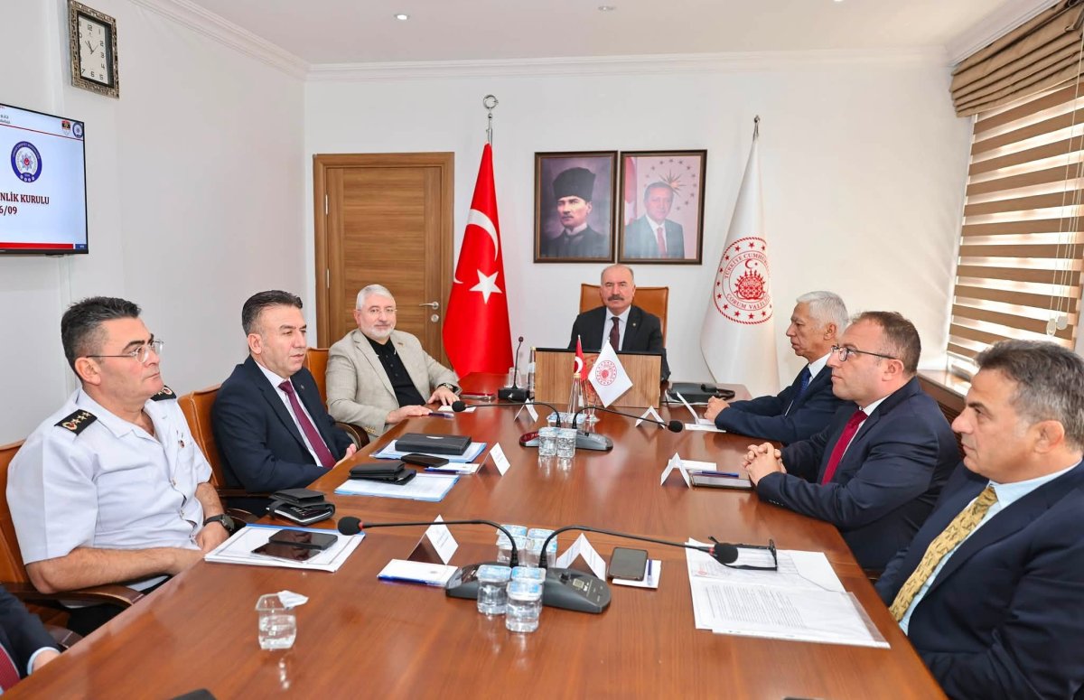 Çorum'da Spor Müsabakaları İçin Güvenlik Zirvesi: İl Spor Güvenlik Kurulu Toplandı