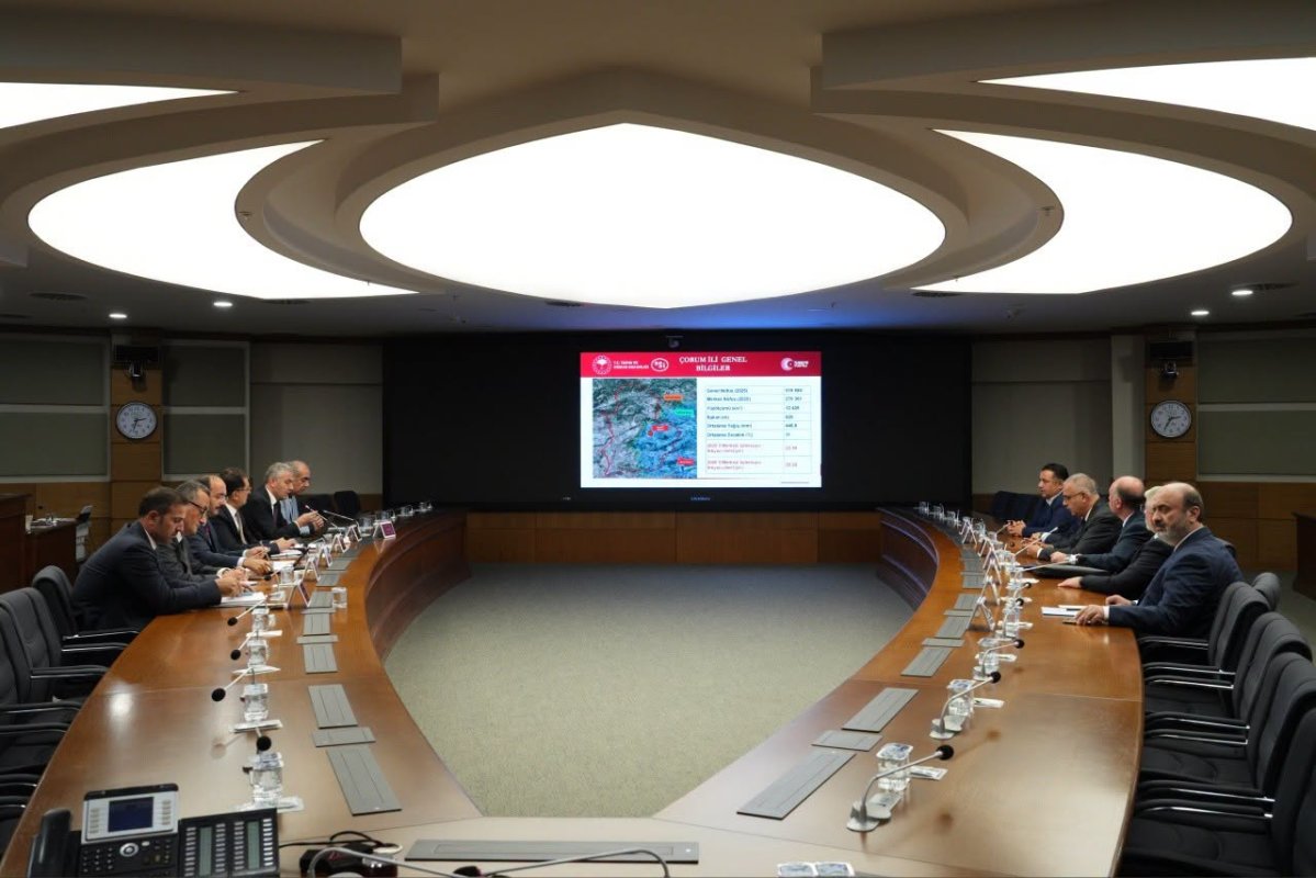 Çorum 2. Osb İçin Kritik Zirve: İl Protokolü Dsi Genel Müdürü İle Bir Araya Geldi