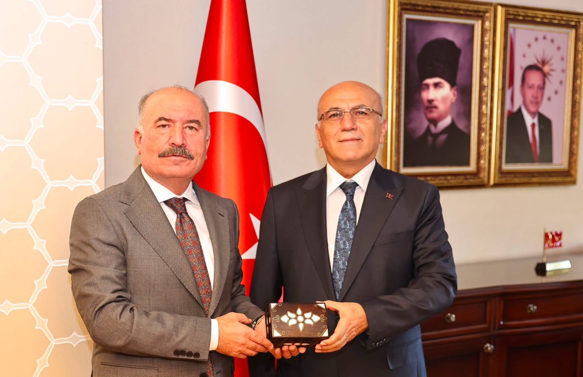 Çorum Tarımının Emektar İsminden Vali Çalgan'a Veda Ziyareti