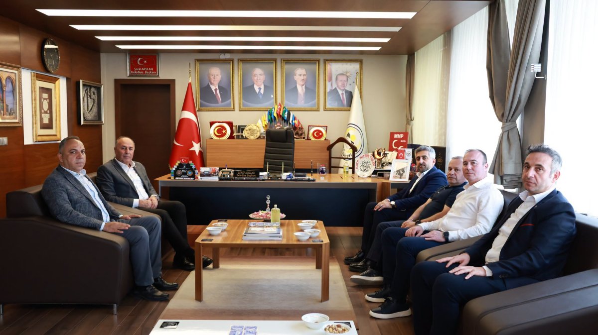 Erol Olçok Hastanesi Yönetiminden Alaca Belediye Başkanı Şerif Arslan'a Ziyaret!