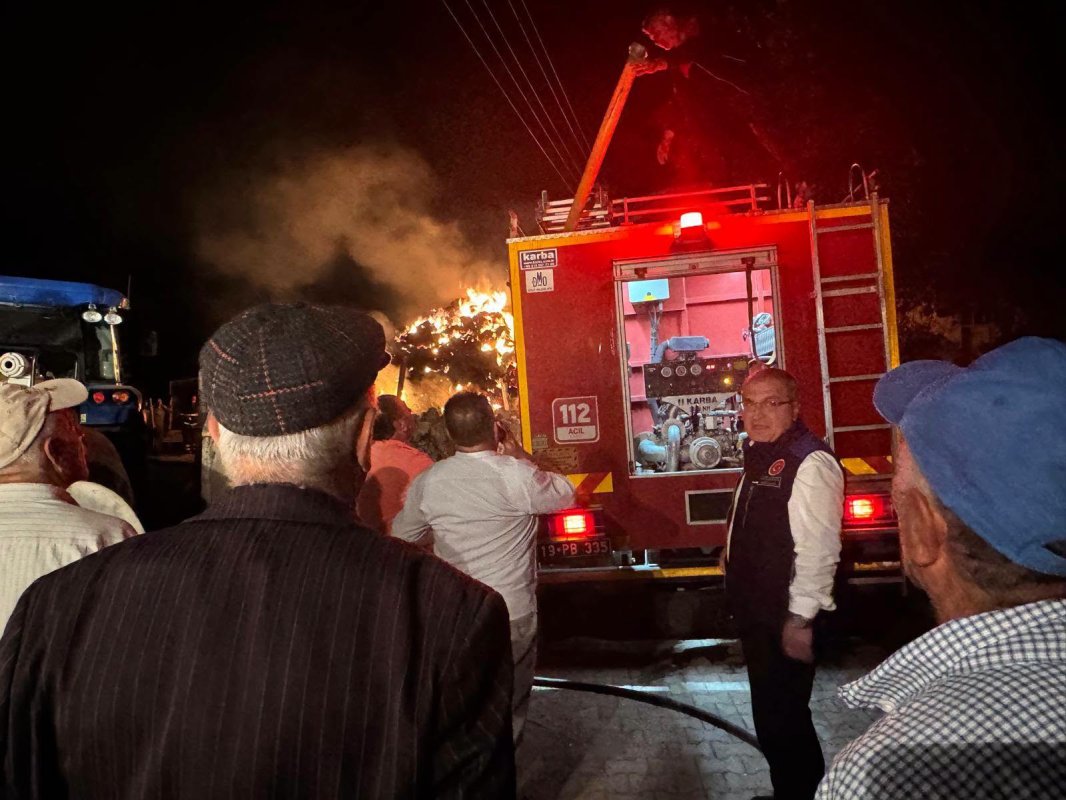 Bayat'ın Kuruçay Köyü'nde Korkutan Ev Yangını: Alevlere Anında Müdahale Edildi!