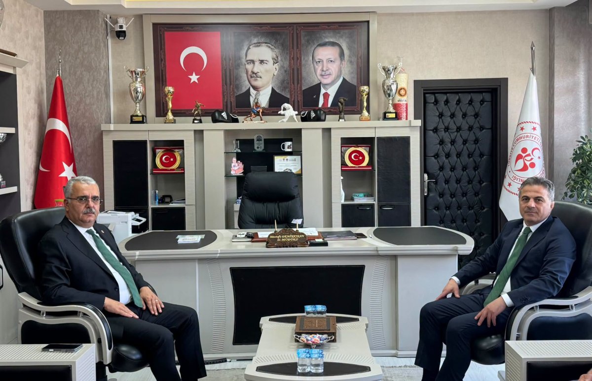 Yusuf Ahlatcı'dan Gençlik Ve Spor İl Müdürlüğü'ne Ziyaret: "Spor Altyapısını Güçlendiriyoruz"