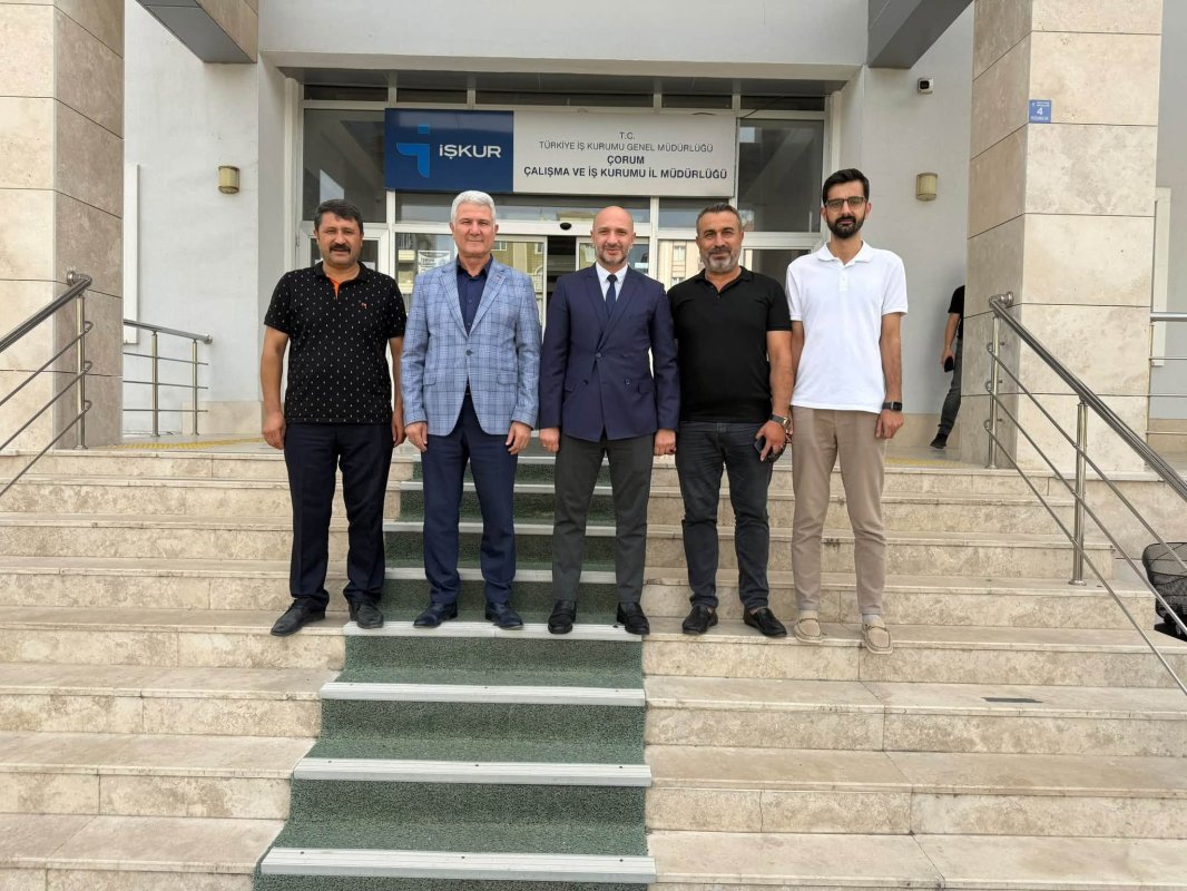 Ak Parti Merkez İlçe Teşkilatı'ndan İşkur İl Müdürü Saraçoğlu'na Ziyaret