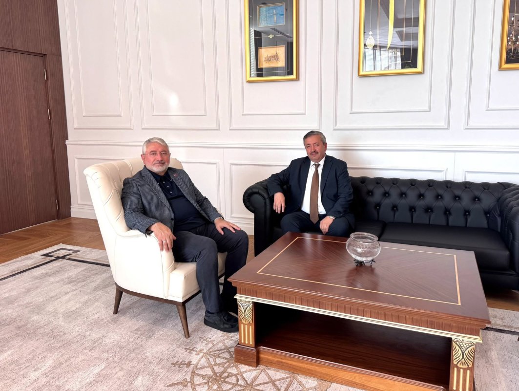 Laçin Belediye Başkanı Toydemir'den Başkan Aşgın'a Teşekkür Ziyareti