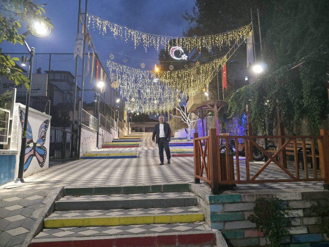 Bayat Belediye Başkanı Ahmet Bahadır Ünlü Yatırımları Sahada İnceledi: 