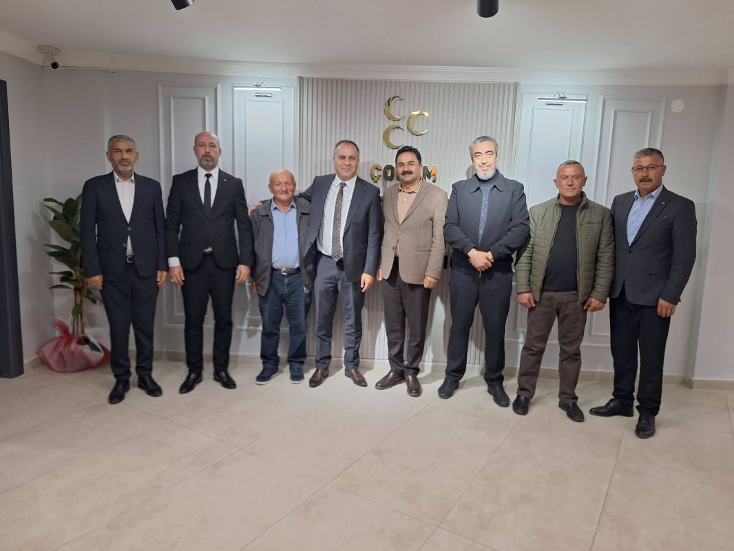 İbrahim Doğan’dan MHP İl Başkanı Çıplak’a hayırlı olsun ziyareti