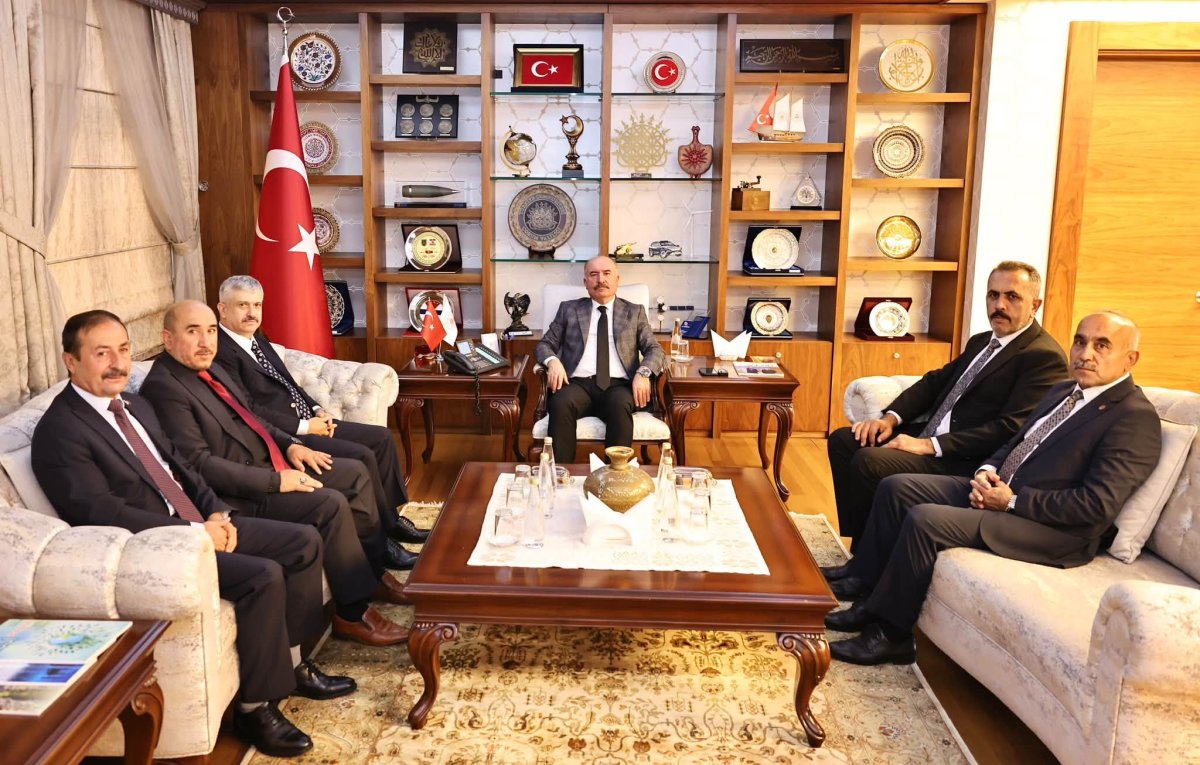 Türk Diyanet Vakıf-Sen Genel Başkanı Şahin'den Vali Çalgan'a Ziyaret