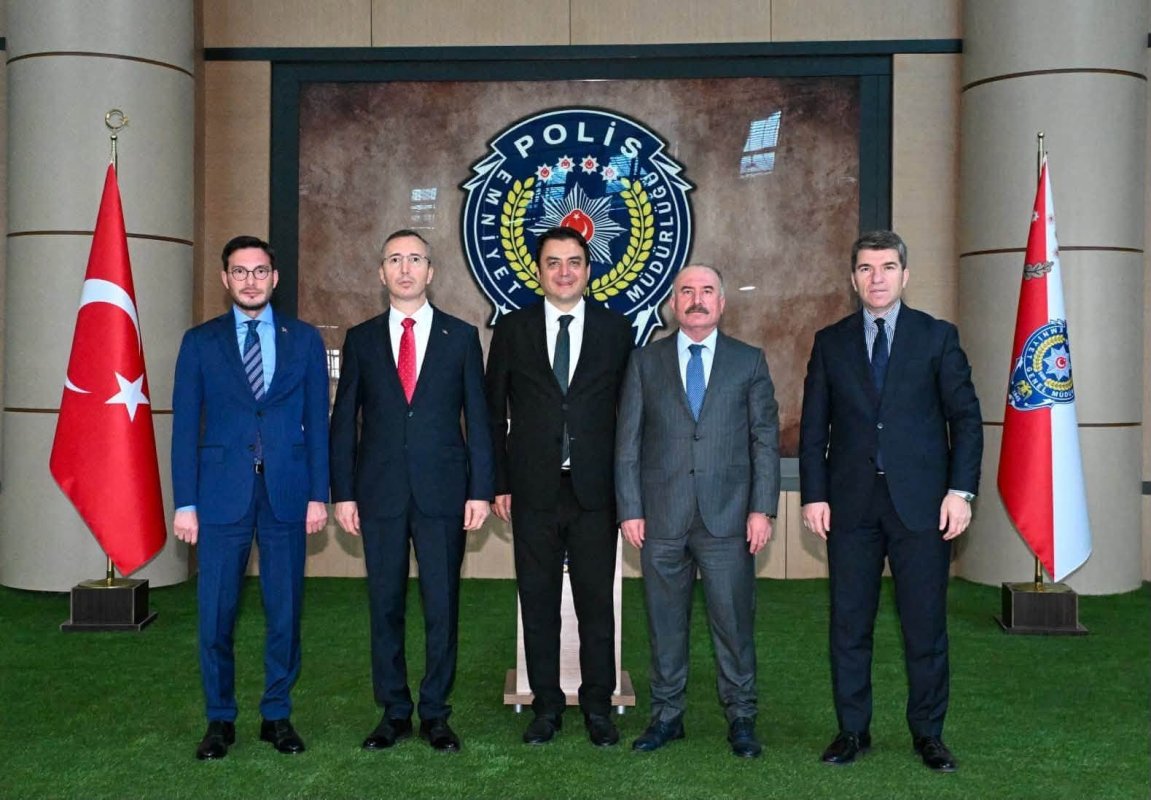Vali Çalgan'dan Samsun İl Emniyet Müdürü Faruk Aydın'a 'Hayırlı Olsun' Ziyareti