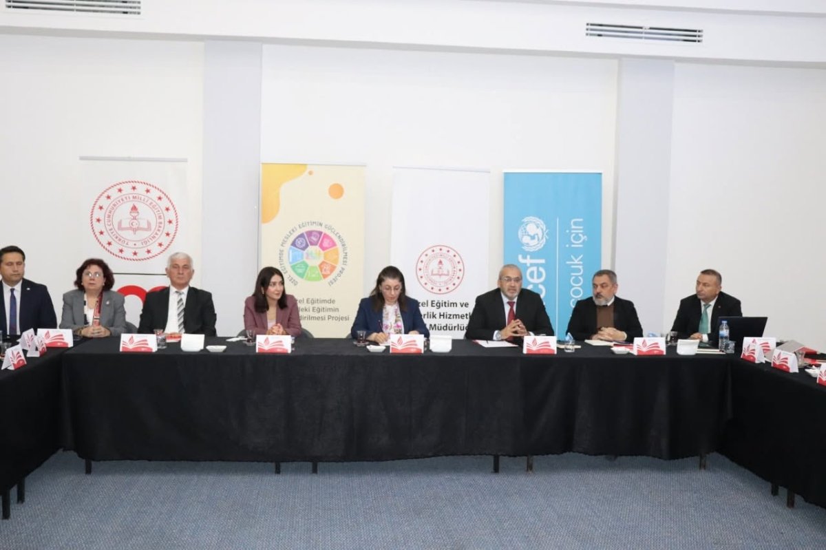Çorum'da Kapsayıcı Mesleki Eğitim Toplantısı