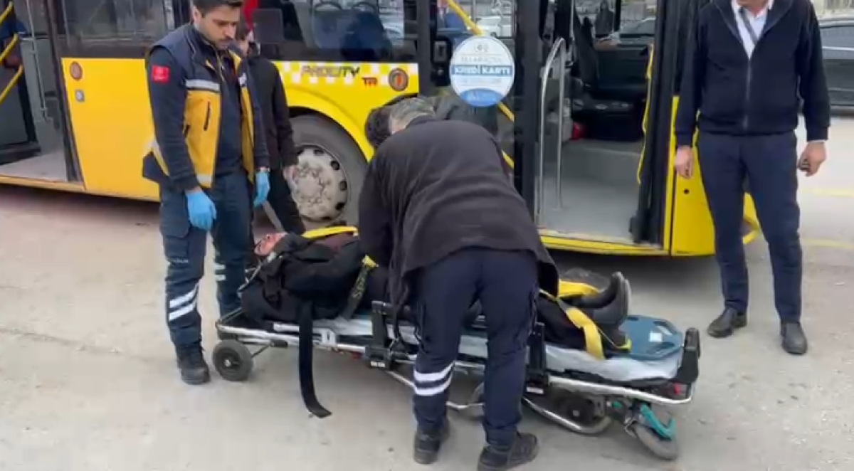 Halk Otobüsünde Ani Fren İddiası: 1 Yolcu Yaralandı