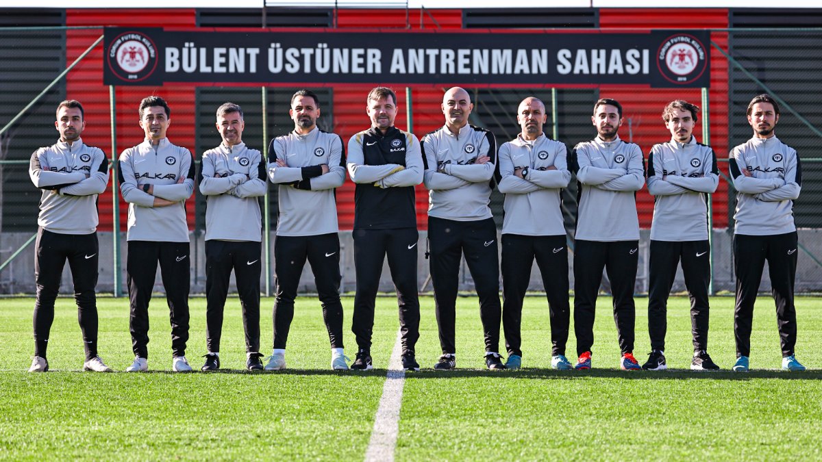 Arca Çorum FK’da Yeni Teknik Kadro Belli Oldu