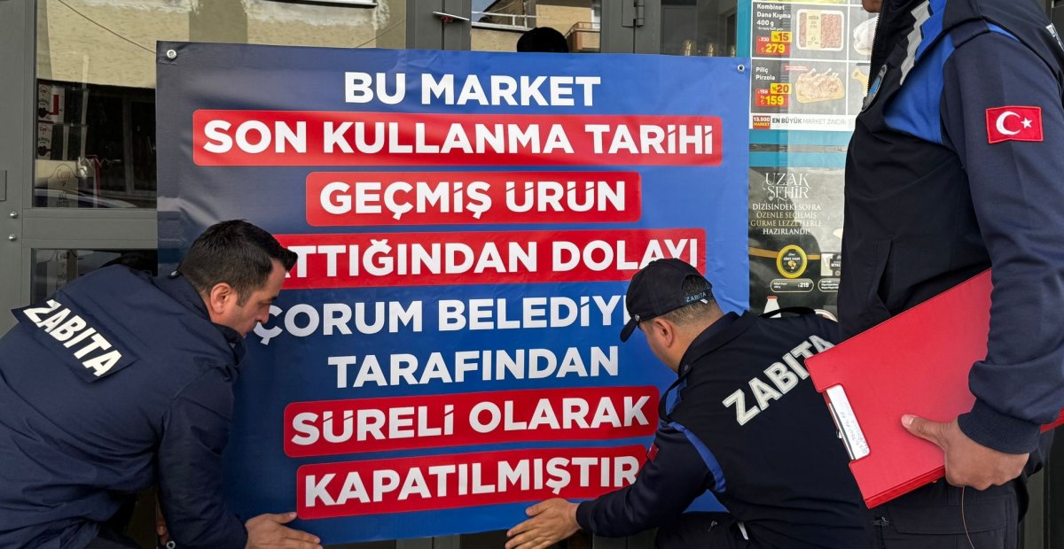 Zincir Market Şubesine Kapatma Cezası 