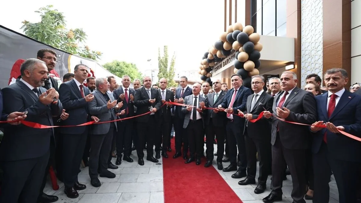 Çorum Barosu Yeni Hizmet Binasına Kavuştu