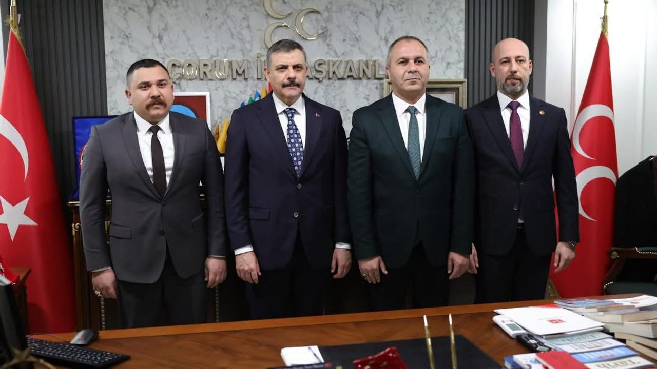 Bakan Mustafa Çiftçi’den MHP’ye Ziyaret