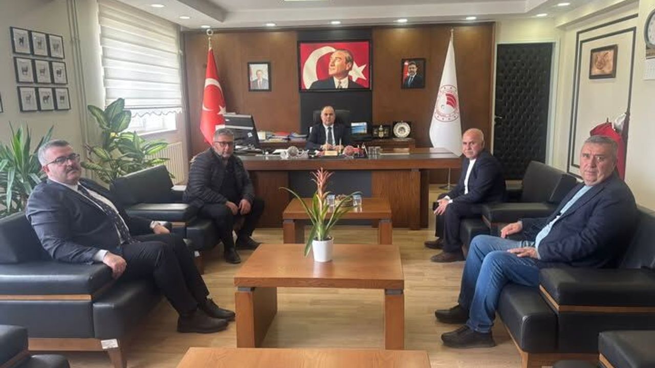 Başkan Ayvaz Ve Yönetimi Taş İle Üreticilere Yönelik Destekleri Görüştü