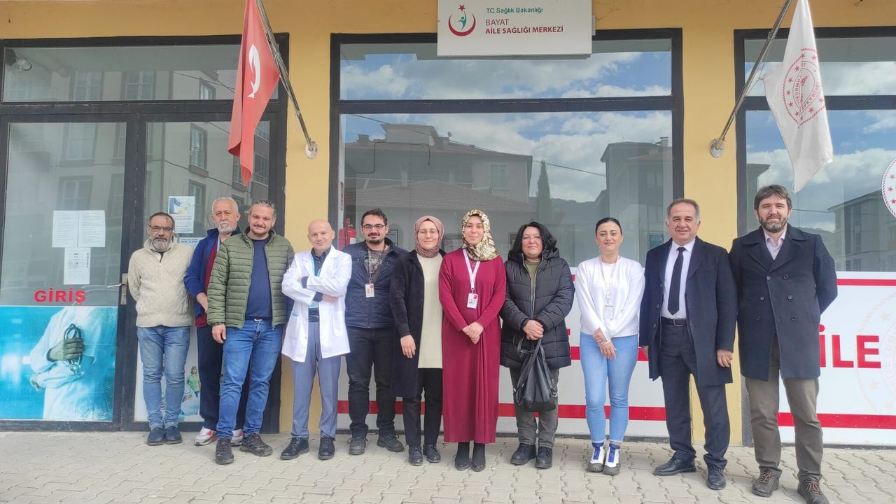 Bayat Ve İskilip’te Sağlık Hizmetlerine Denetim