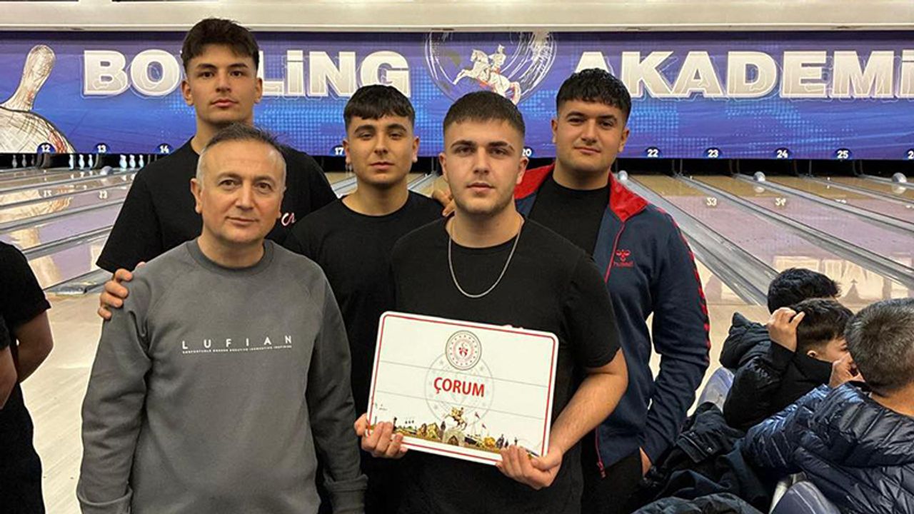 Bowling’de Türkiye İkincisi Oldular