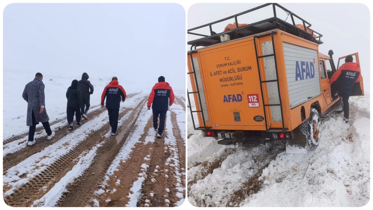 Afad'dan Kösedağ'da Zorlu Kurtarma Operasyonu