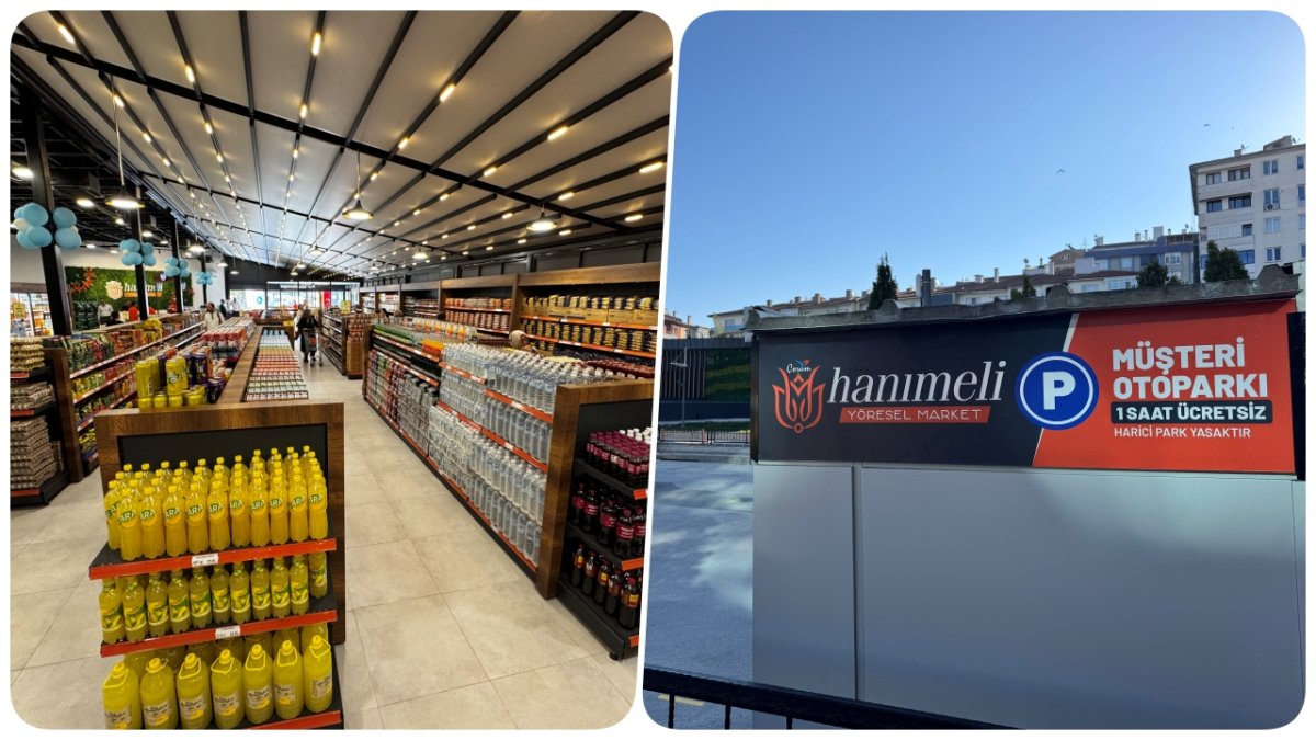 Hanımeli Yöresel Market Müşterilerine 1 Saat Ücretsiz Otopark