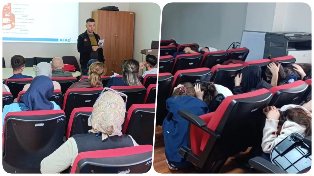 Çorum'dan Sağlık Personeline Afet Farkındalık Eğitimi