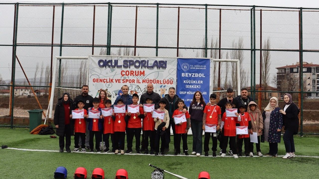 Çorum'da Bir İlk Beyzbol Rüzgarı Esti
