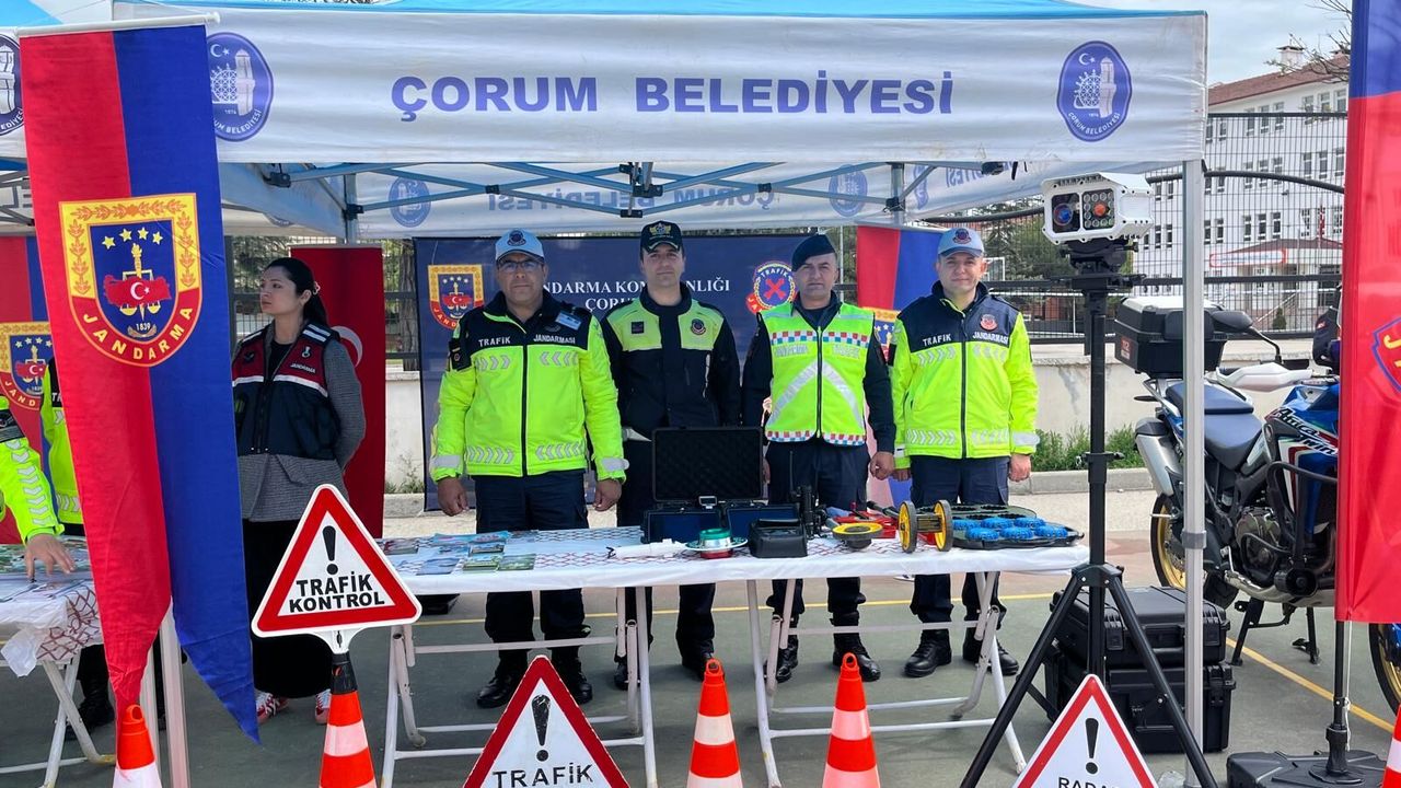 Çorum’da Karayolu Trafik Haftası Etkinliklerle Başladı