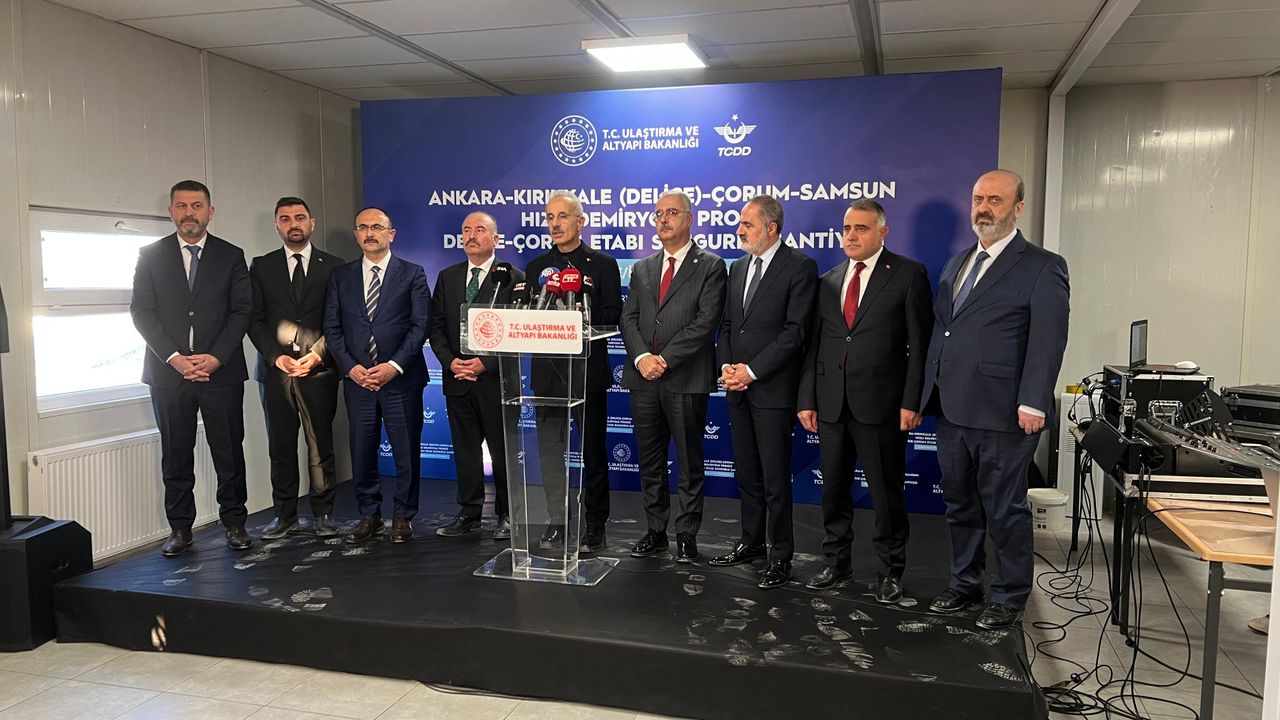“Çorum Hızlı Tren Hattı İle Türkiye Küresel Boyutta Lojistik Süper Güç Olacak”