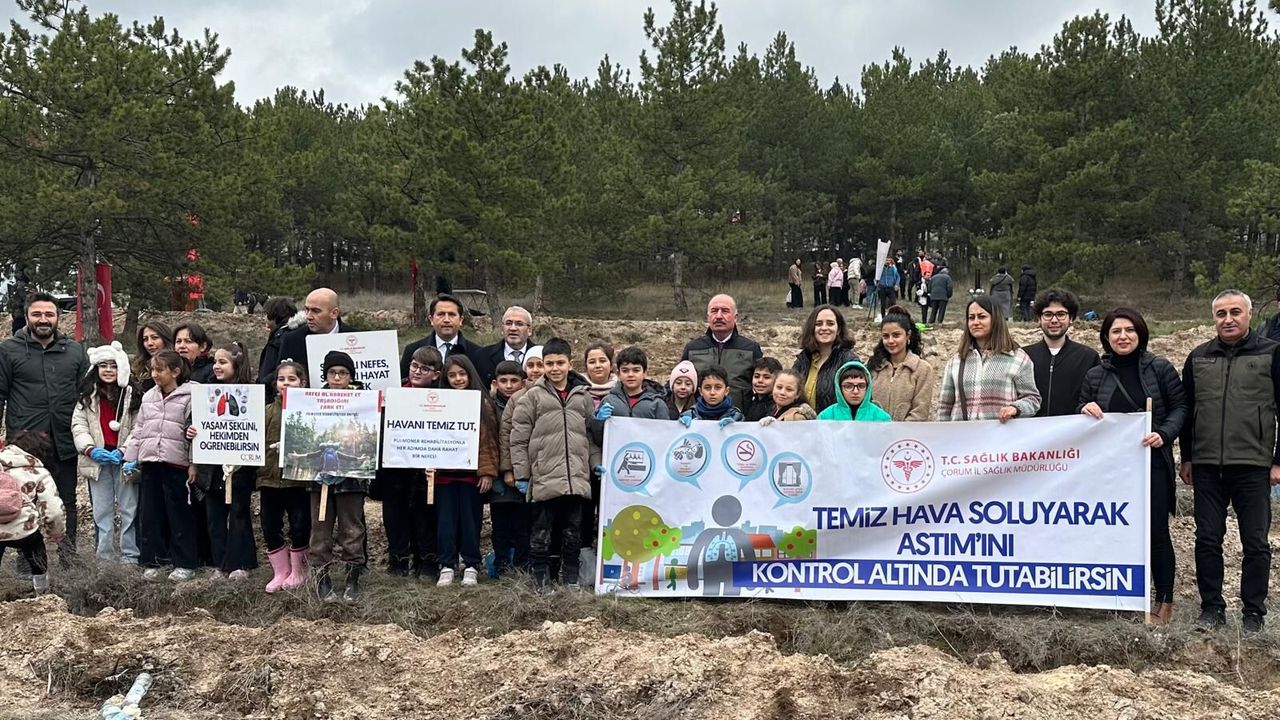 Doğa ve Sağlık İçin Fidanlar Toprakla Buluşturuldu
