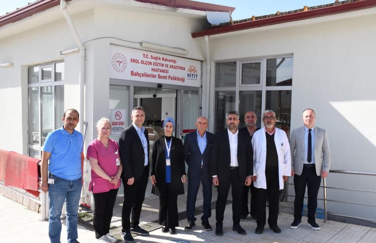 Başhekim Gömeç'ten Dış Birimlere Moral ve Denetim Ziyareti