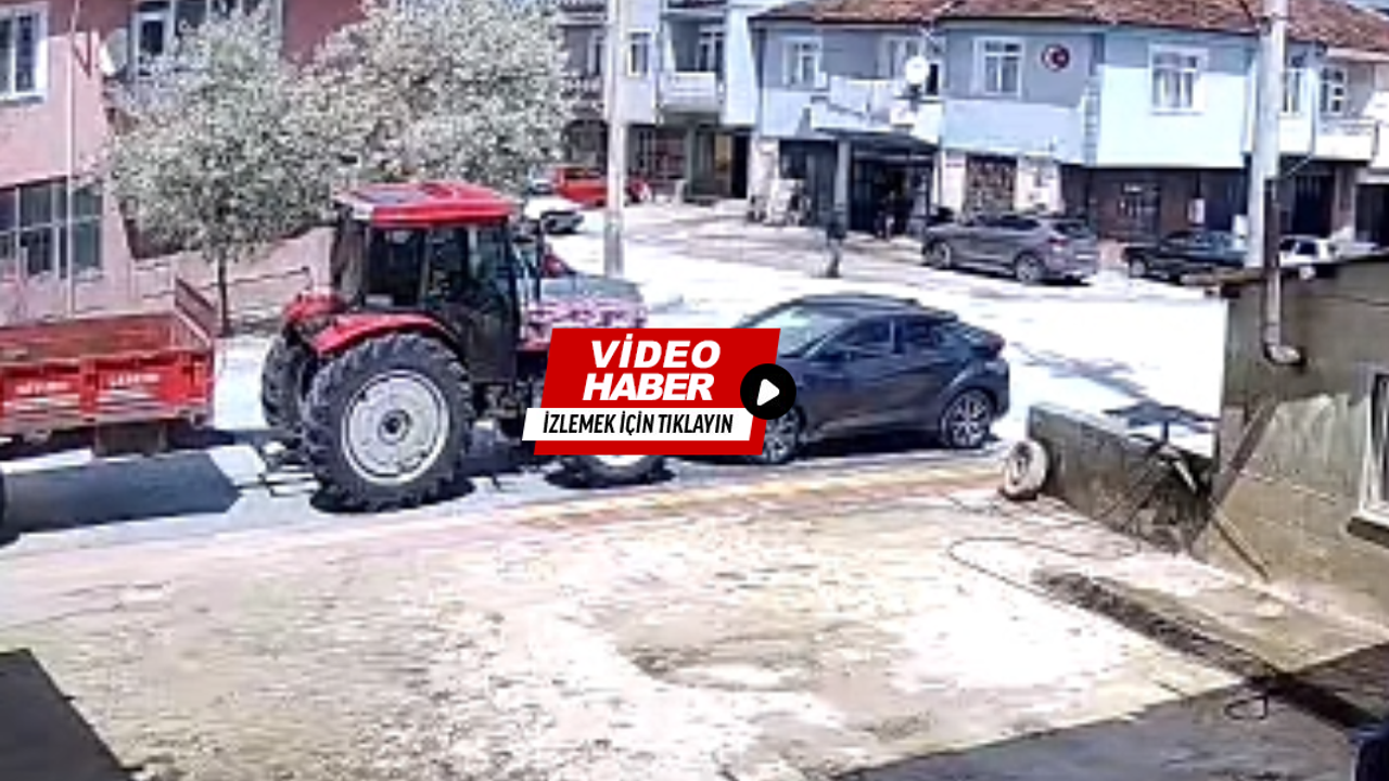 “El Freni” Unutuldu, Park Halindeki Araca Çarparak Durabildi