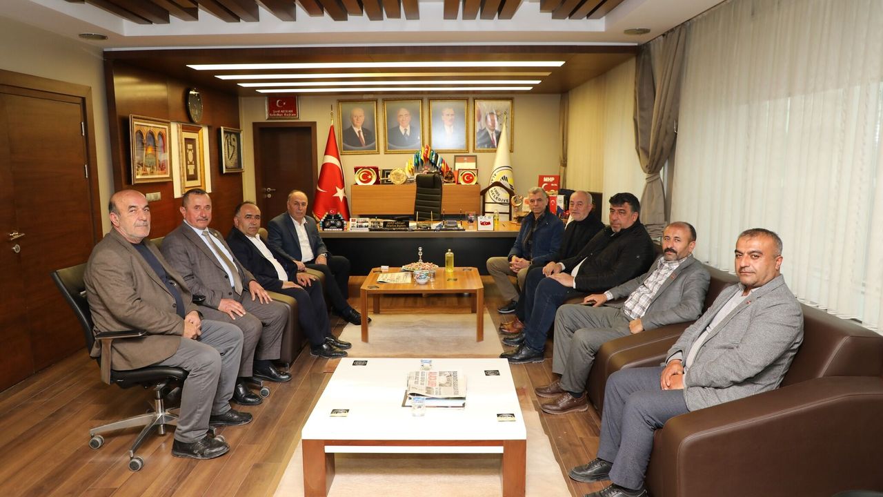 Eyüpsultan Kaymakamı Yurt, Başkan Arslan İle Bir Araya Geldi
