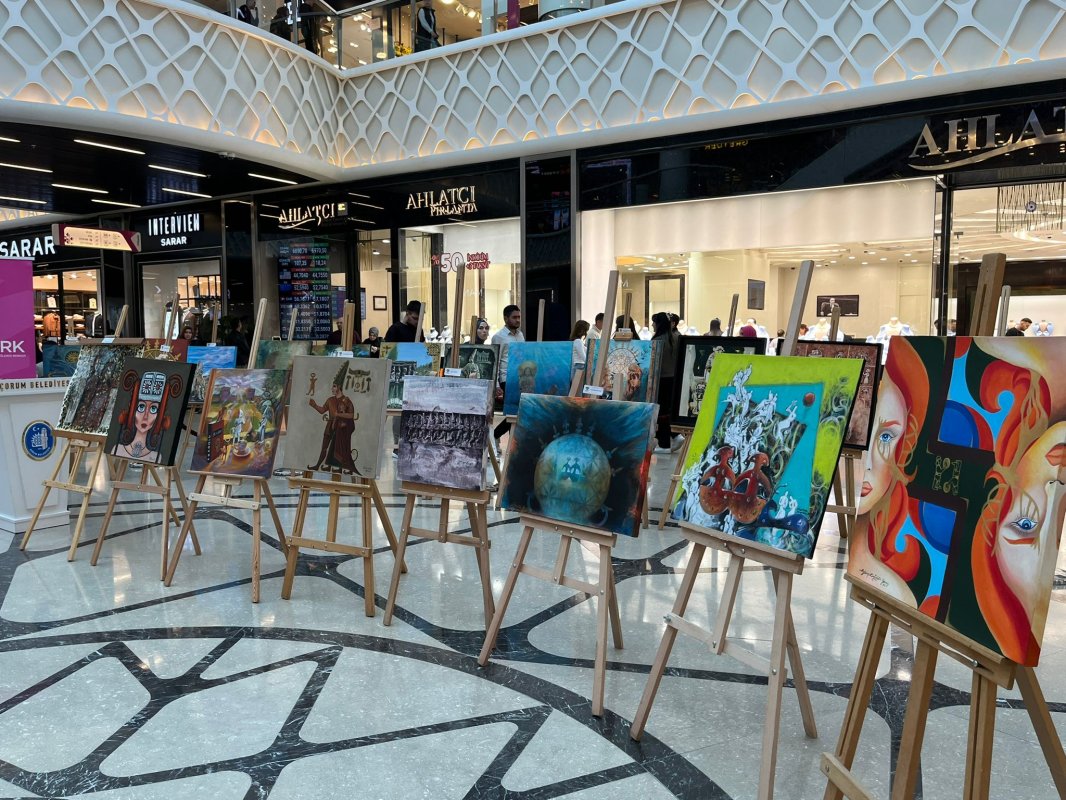 Hitit Günü’ne Sanat Damgası: Uluslararası Sergi Açıldı