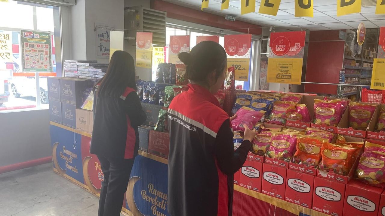 Gıda Ürünlerinde Bayram Denetimi Devam Ediyor