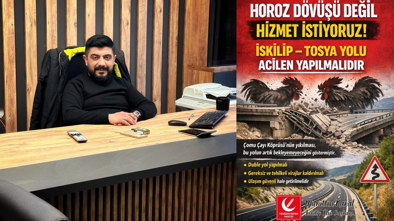 Karal, “İskilip- Tosya Yolu Siyasi Tartışma Değil, Hizmet Meselesidir”