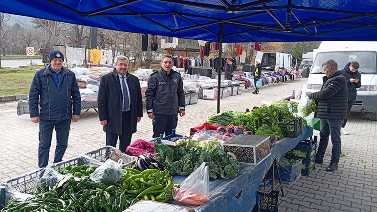 Laçin’de Halk Pazarı Yeniden Açıldı