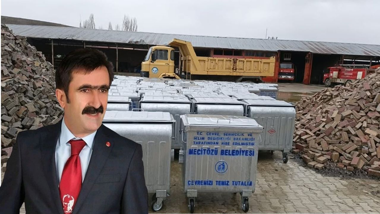 Mecitözü’ne Çevre Desteği: 62 Çöp Konteyneri Kazandırıldı