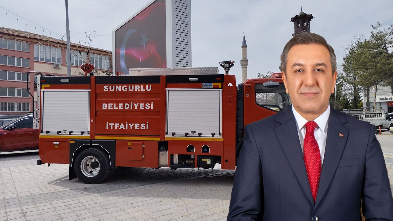 Sungurlu Belediyesi’ne Yeni İtfaiye
