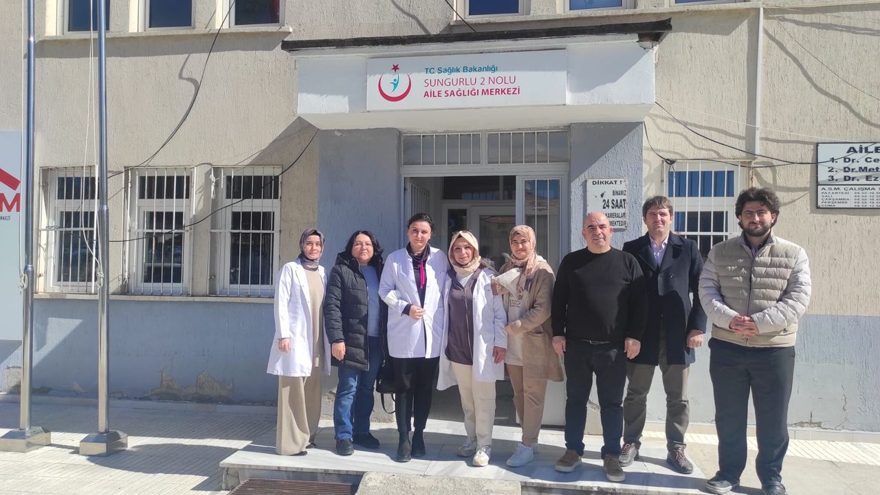 Sungurlu’da Aile Sağlığı Merkezlerine Denetim