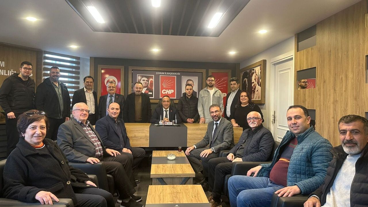 Tolga Sağ’dan CHP’ye Ziyaret