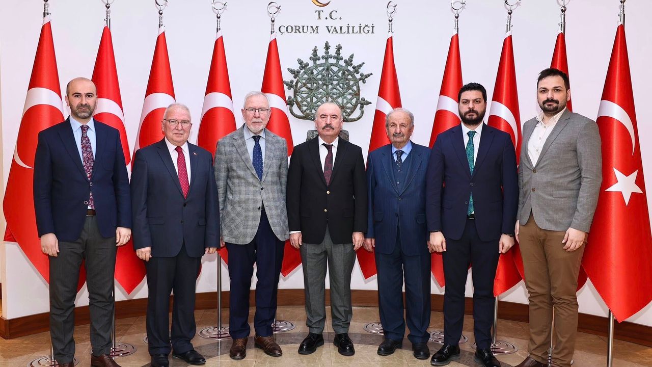 Türk Ocakları’ndan Vali Çalgan’a Nezaket Ziyareti