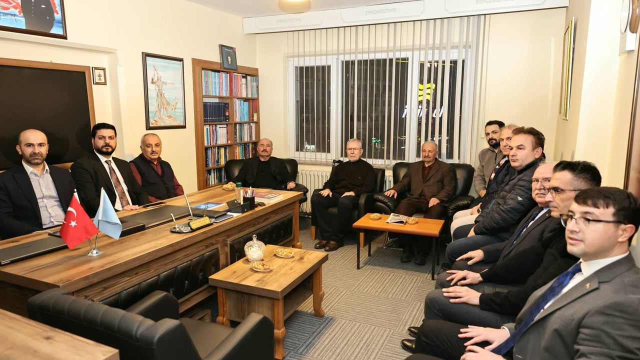 Vali Ali Çalgan’dan Türk Ocakları Çorum Şubesi’ne Ziyaret