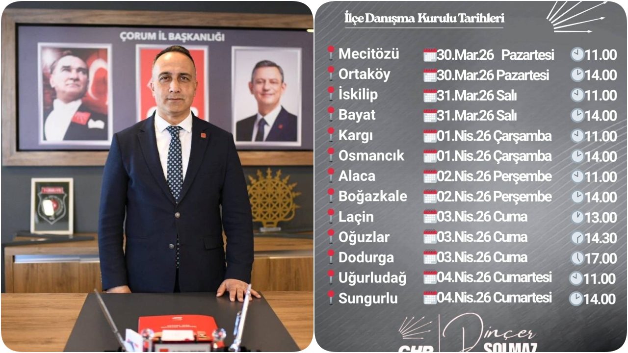 CHP, İlçelerde Danışma Kurulu Toplantıları Yapacak